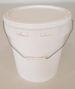 Kunststoffeimer für Honig mit auslaufsicherem Deckel 15lt